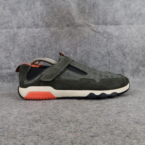 Merrell Shoes Kids 6.5 Casual Active Free Roam Hut Moc Leather Quilted Comfort - Picture 2 of 15